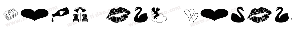 Love And Romance Italic字体转换